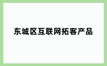 东城区互联网拓客产品