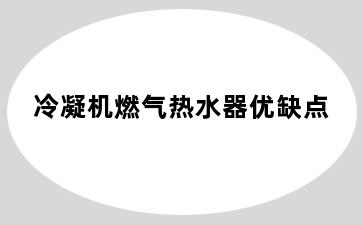 冷凝机燃气热水器优缺点