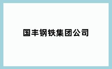 国丰钢铁集团公司