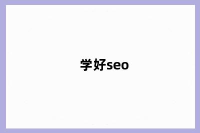 学好seo