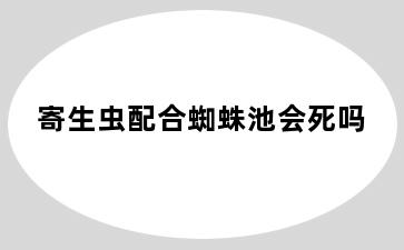 寄生虫配合蜘蛛池会死吗