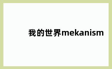 我的世界mekanism