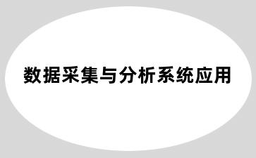 数据采集与分析系统应用