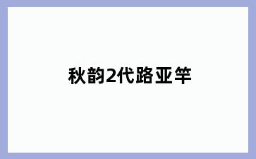 秋韵2代路亚竿