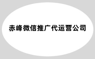 赤峰微信推广代运营公司