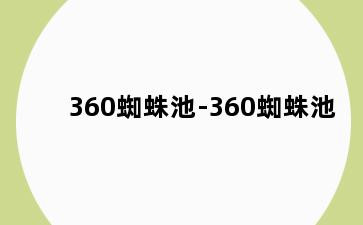 360蜘蛛池-360蜘蛛池