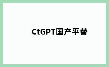 CtGPT国产平替