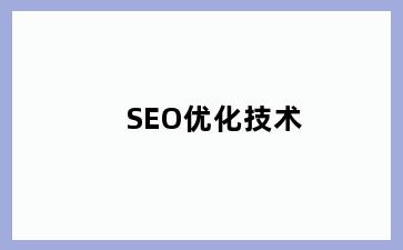 SEO优化技术