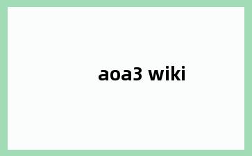 aoa3 wiki