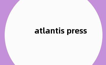 atlantis press