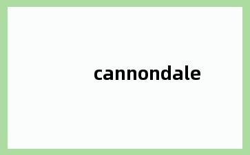 cannondale