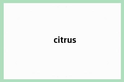 citrus