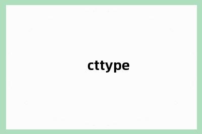 cttype