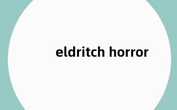 eldritch horror