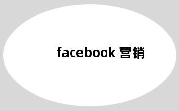 facebook 营销