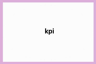 kpi