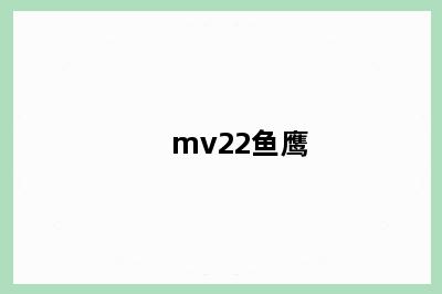 mv22鱼鹰