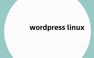 wordpress linux