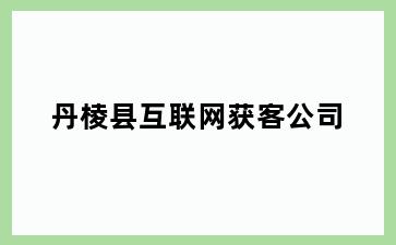 丹棱县互联网获客公司