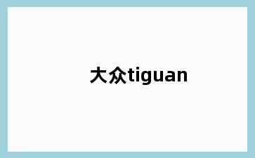 大众tiguan