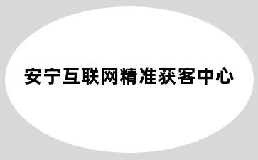 安宁互联网精准获客中心