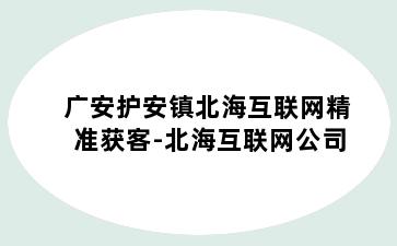 广安护安镇北海互联网精准获客-北海互联网公司