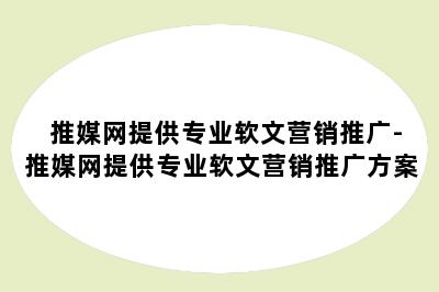 推媒网提供专业软文营销推广-推媒网提供专业软文营销推广方案