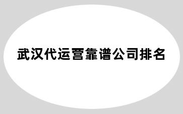 武汉代运营靠谱公司排名