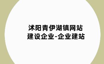 沭阳青伊湖镇网站建设企业-企业建站