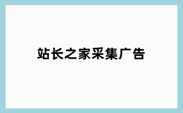 站长之家采集广告