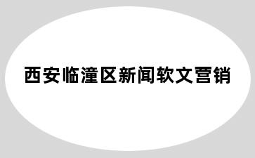 西安临潼区新闻软文营销