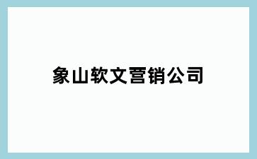 象山软文营销公司