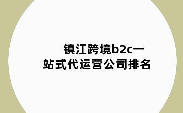 镇江跨境b2c一站式代运营公司排名