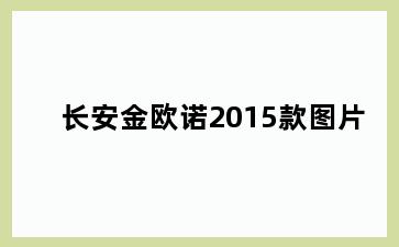 长安金欧诺2015款图片