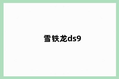 雪铁龙ds9